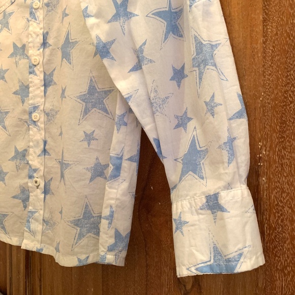 NEXT UK Boys Cotton Star Button Up Shirt Size 11 YRS - Picture 8 of 13